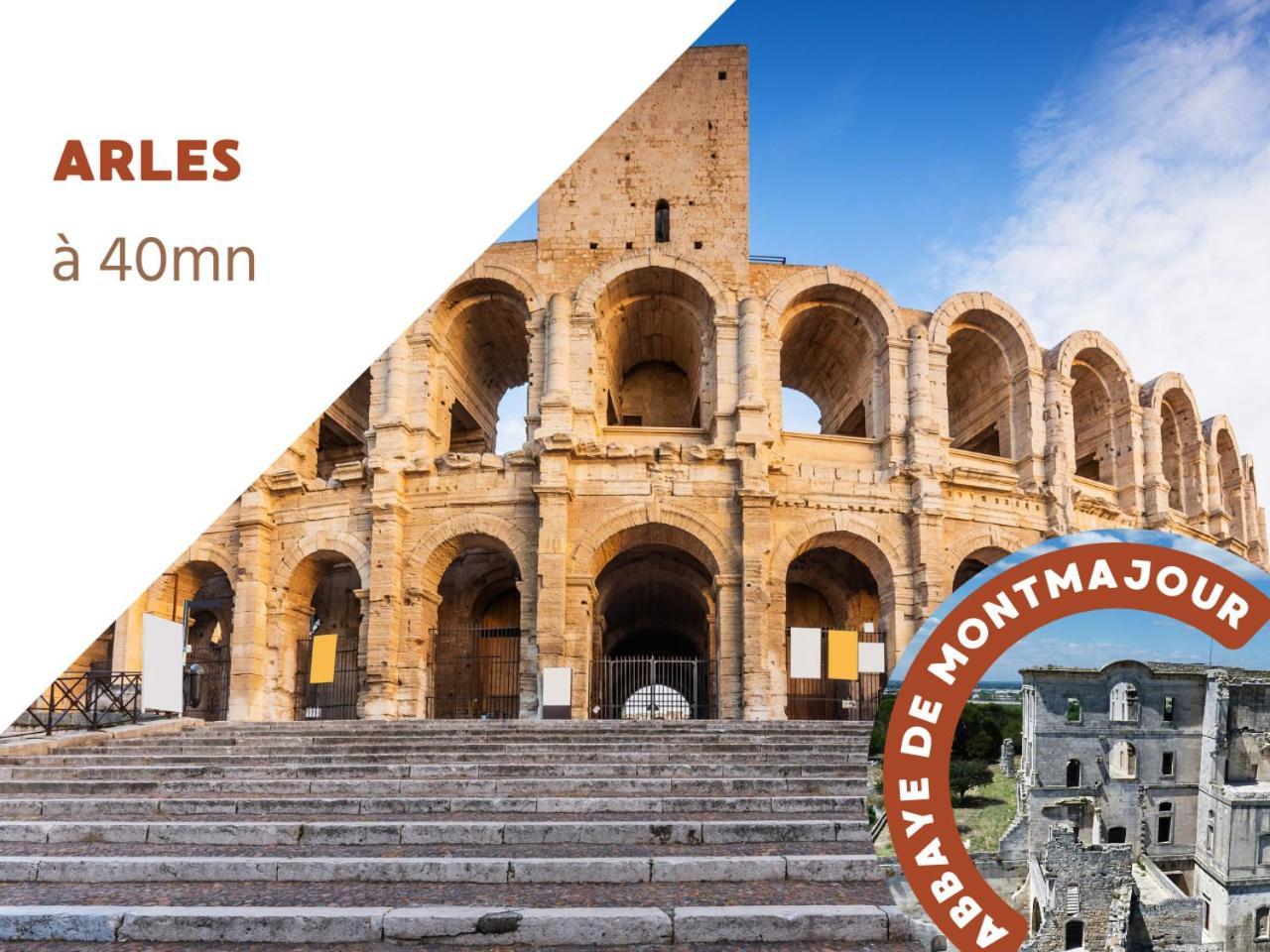 Superbe Appartement De Charme A 10Mn De Saint-Remy Noves المظهر الخارجي الصورة